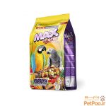 خوراک کامل مخصوص طوطی کیکی Kiki Max Menu Parrots وزن 1 کیلوگرم