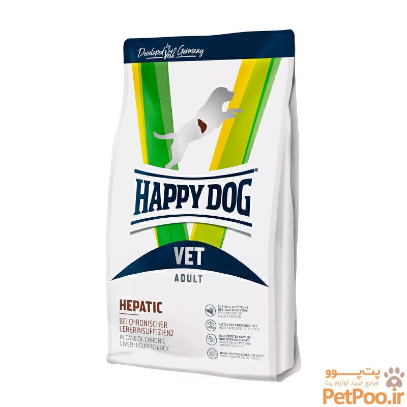 غذای خشک درمانی مشکلات کبدی سگ هپی داگ Happy Dog VET Diet Hepatic وزن 1 کیلوگرم غذای خشک درمانی مشکلات کبدی سگ هپی داگ Happy Dog VET Diet Hepatic وزن 1 کیلوگرم - تصویر 1