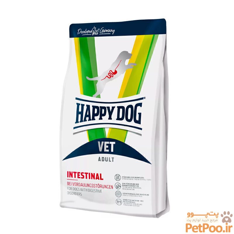 غذای خشک درمانی مشکلات گوارشی سگ هپی داگ Happy Dog VET Diet Itestinal وزن 1 کیلوگرم غذای خشک درمانی مشکلات گوارشی سگ هپی داگ Happy Dog VET Diet Itestinal وزن 1 کیلوگرم - تصویر 1