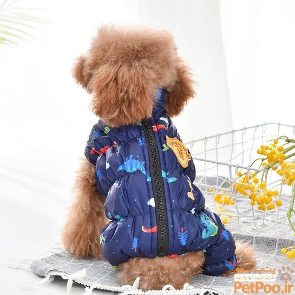 کاپشن طرحدار سگ هنگ هنگ Hong Hong Dog Jacket سایز - تصویر 2
