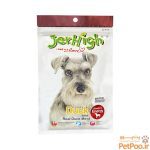تشویقی سگ جرهای با طعم اردک Jerhigh Duck Stick وزن 60 گرم