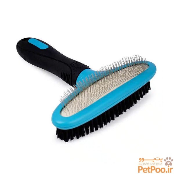 برس دو طرفه حیوانات ام پت M Pets Double Sided Slicker Brush - تصویر 2