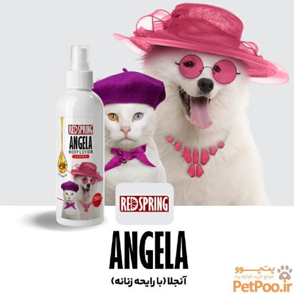 لوسیون بدن آنجلا سگ و گربه رداسپرینگ Redspring Angela Body Lotion حجم 300 میلی لیتر - تصویر 2