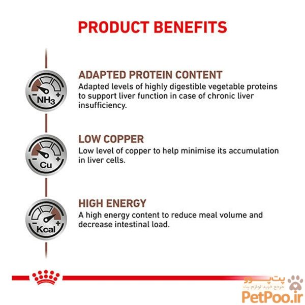 غذای خشک سگ هپاتیک رویال کنین Royal Canin Hepatic وزن 1.5 کیلوگرم - تصویر 6
