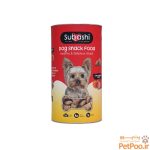اسنک تشویقی سگ سوباشی با طعم بره و کدوحلوایی Subashi Dog Snack With Lamb & Pumpkin وزن 500 گرم