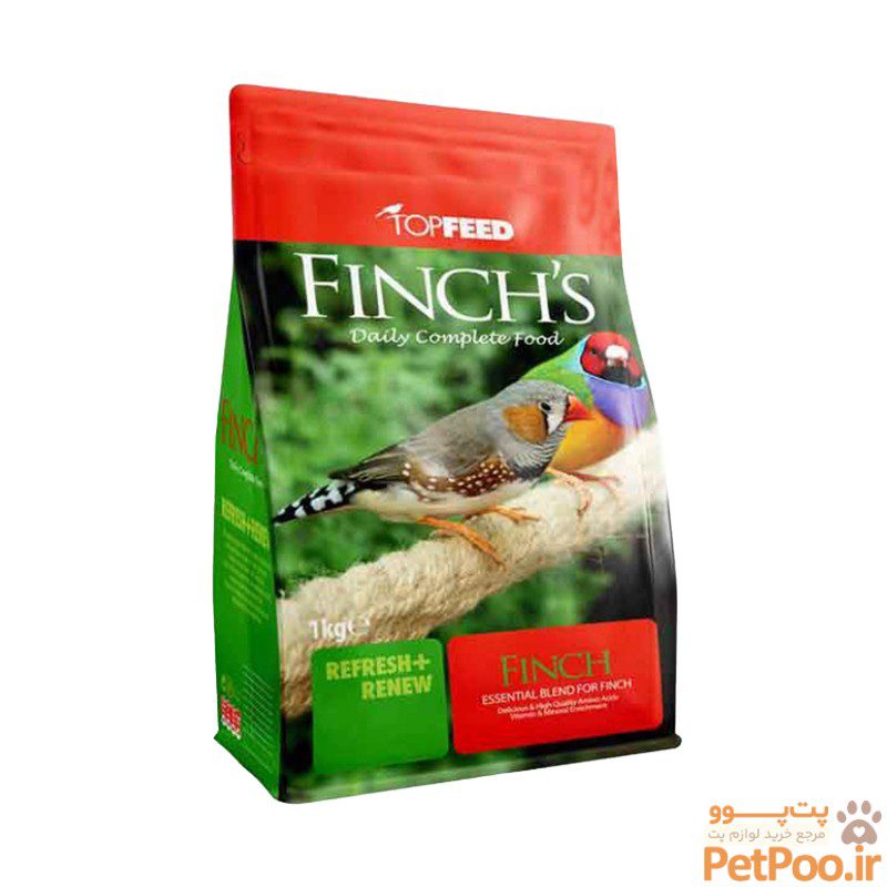 غذای خشک فنچ تاپ فید TopFeed Finch's وزن 1 کیلوگرم غذای خشک فنچ تاپ فید TopFeed Finch's وزن 1 کیلوگرم - تصویر 1