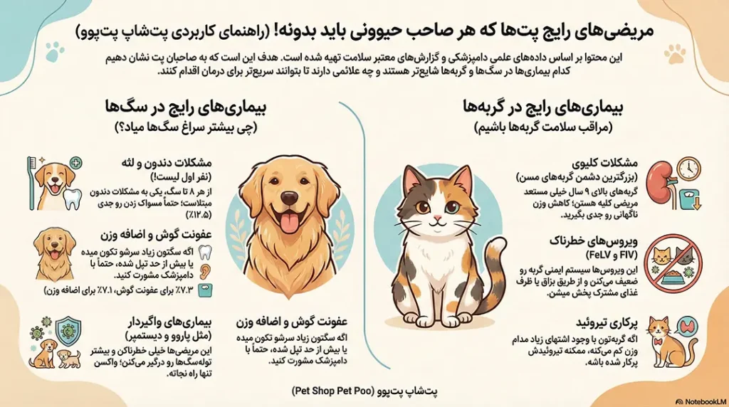 petpoo infographic common pet diseases