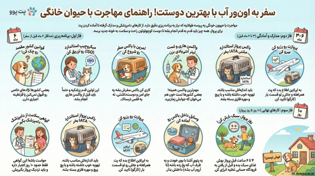 petpoo infographic pet relocation guide