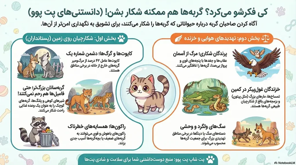petpoo infographic what animals do cats eat